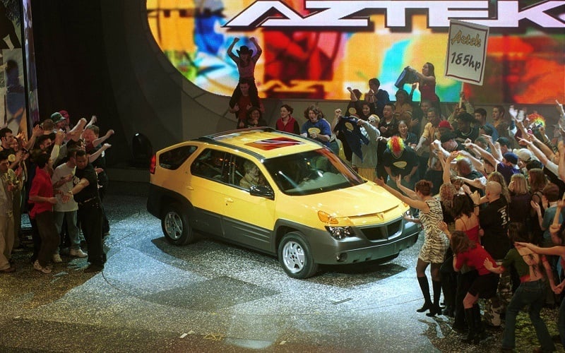 Pontiac Aztek debut