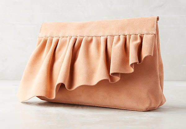 Marie Turnor Ruffle Clutch