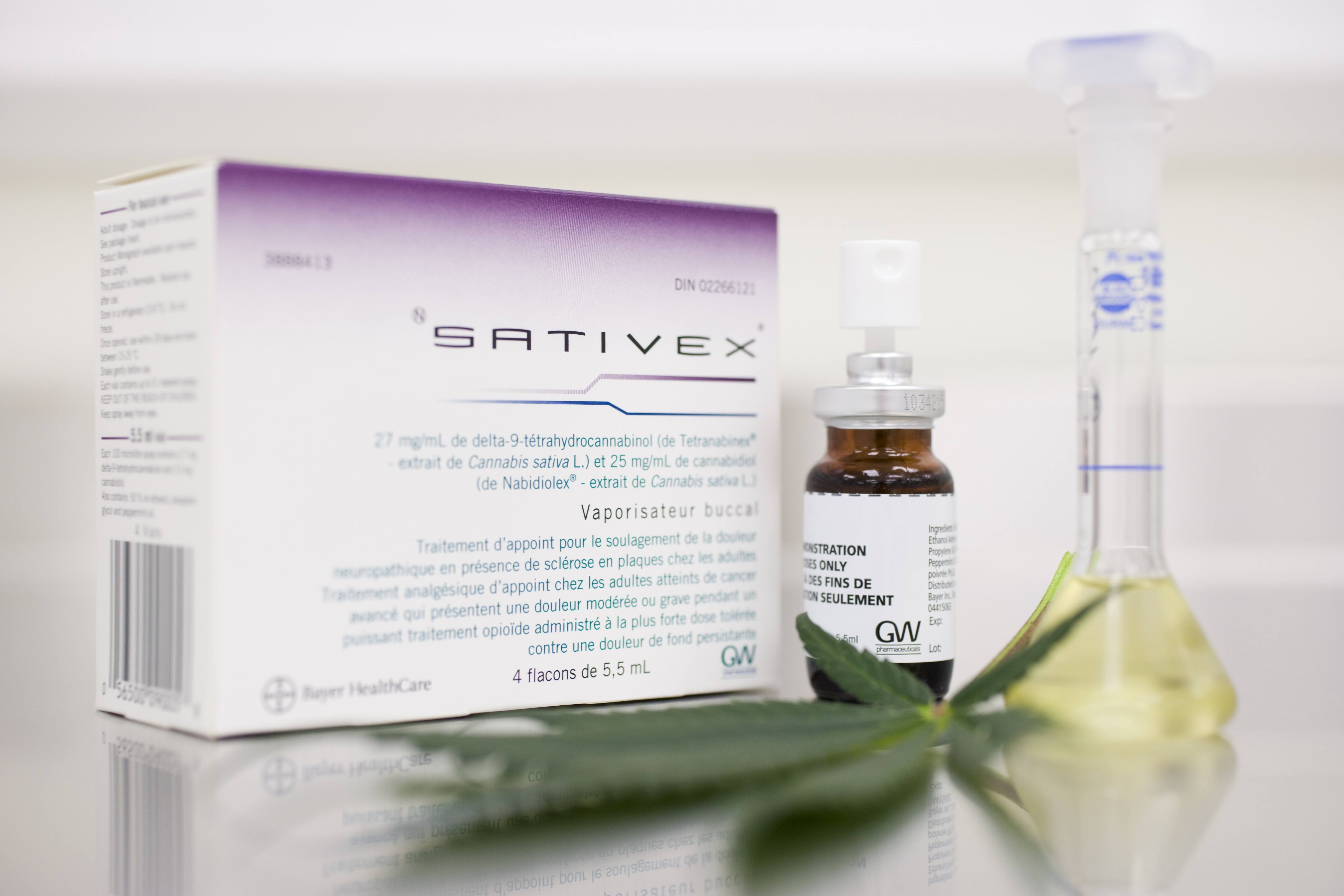 Sativex, a GW Pharmaceuticals product