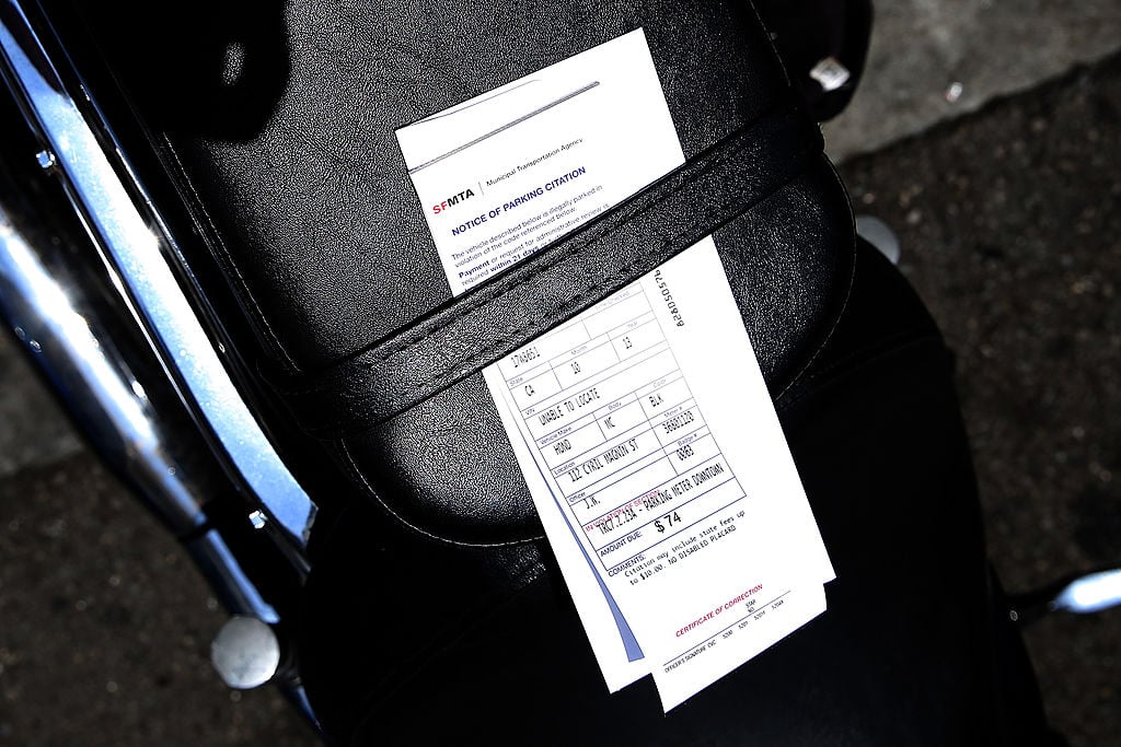 parking ticket