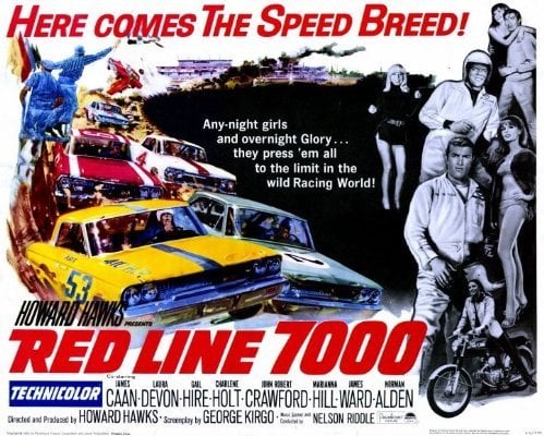 Promotional movie poster for Red Line 7000