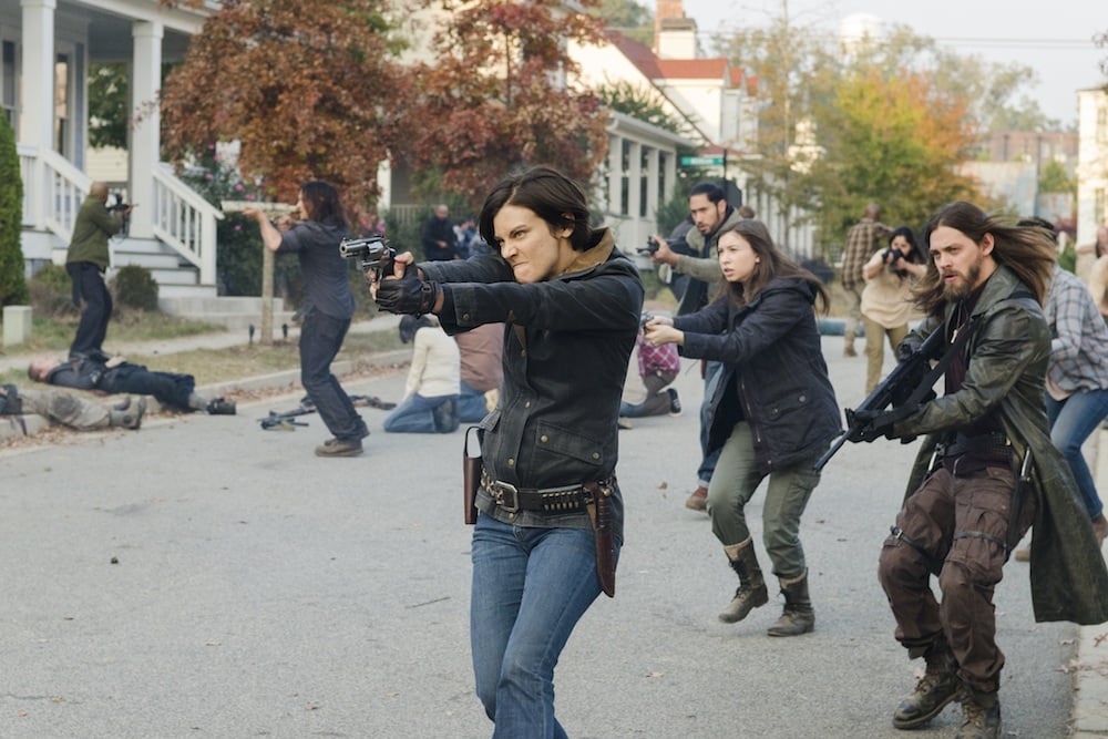 The Walking Dead Jesus and Maggie The Walking Dead Jesus and Maggie