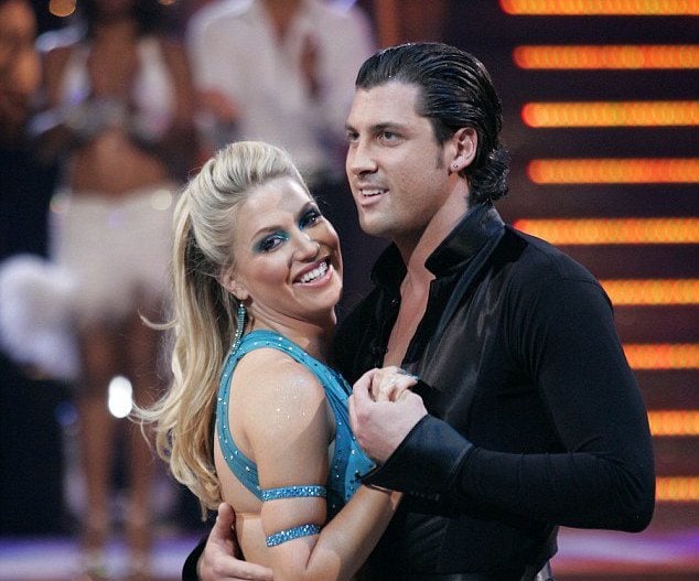 Willa Ford and Maksim Chmerkovskiy on Dancing with the Stars