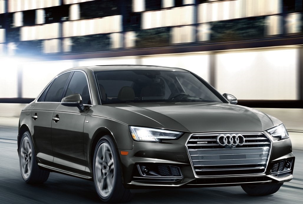 Exterior shot of Audi A4