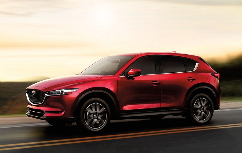 Mazda CX-5 Crossover in soul red crystal