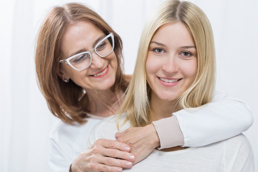 Love between mother and her daughter Love between mother and her daughter