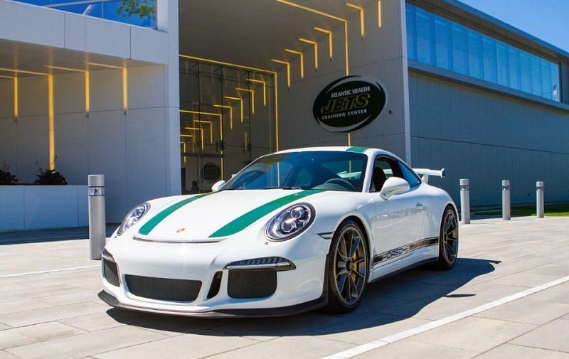 Jets-themed Porsche 911 GT3