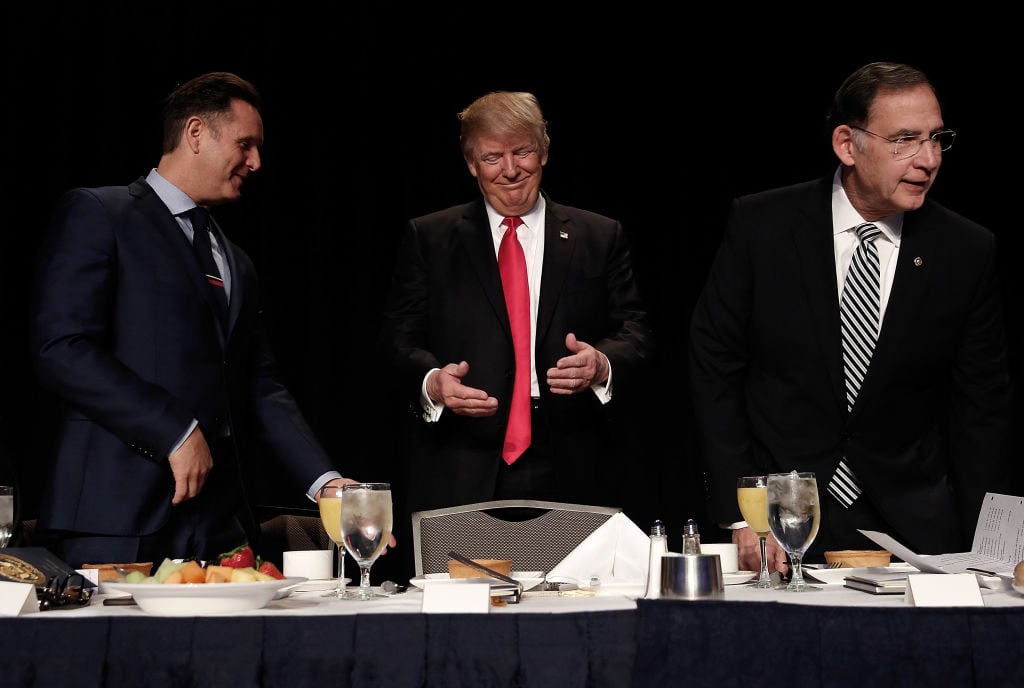 Donald Trump at National Prayer Breakfast