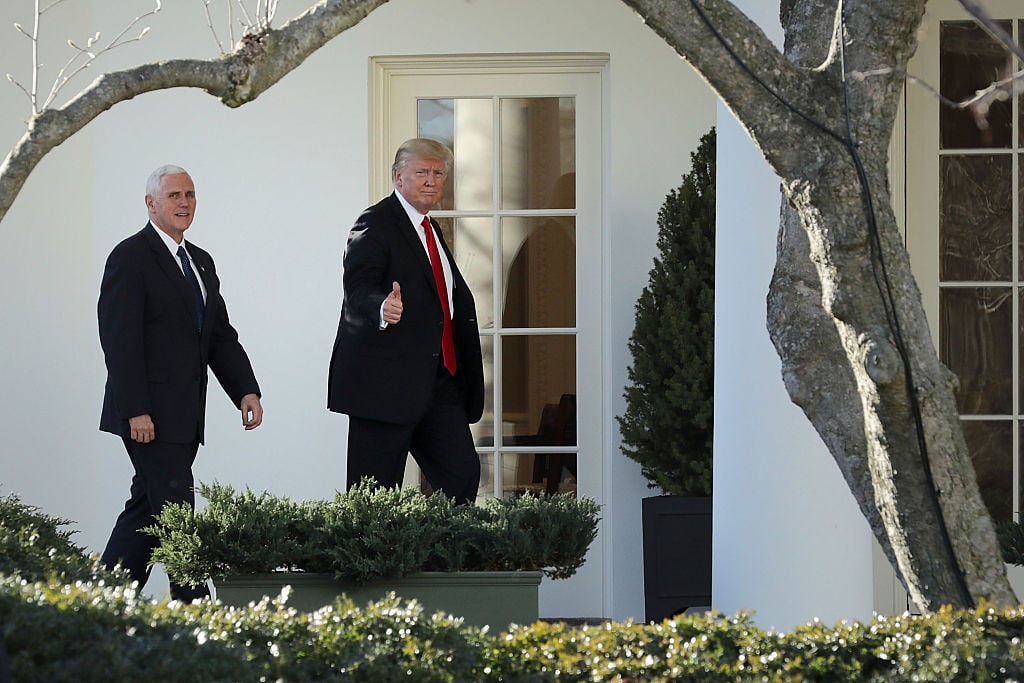 Donald Trump and Mike Pence