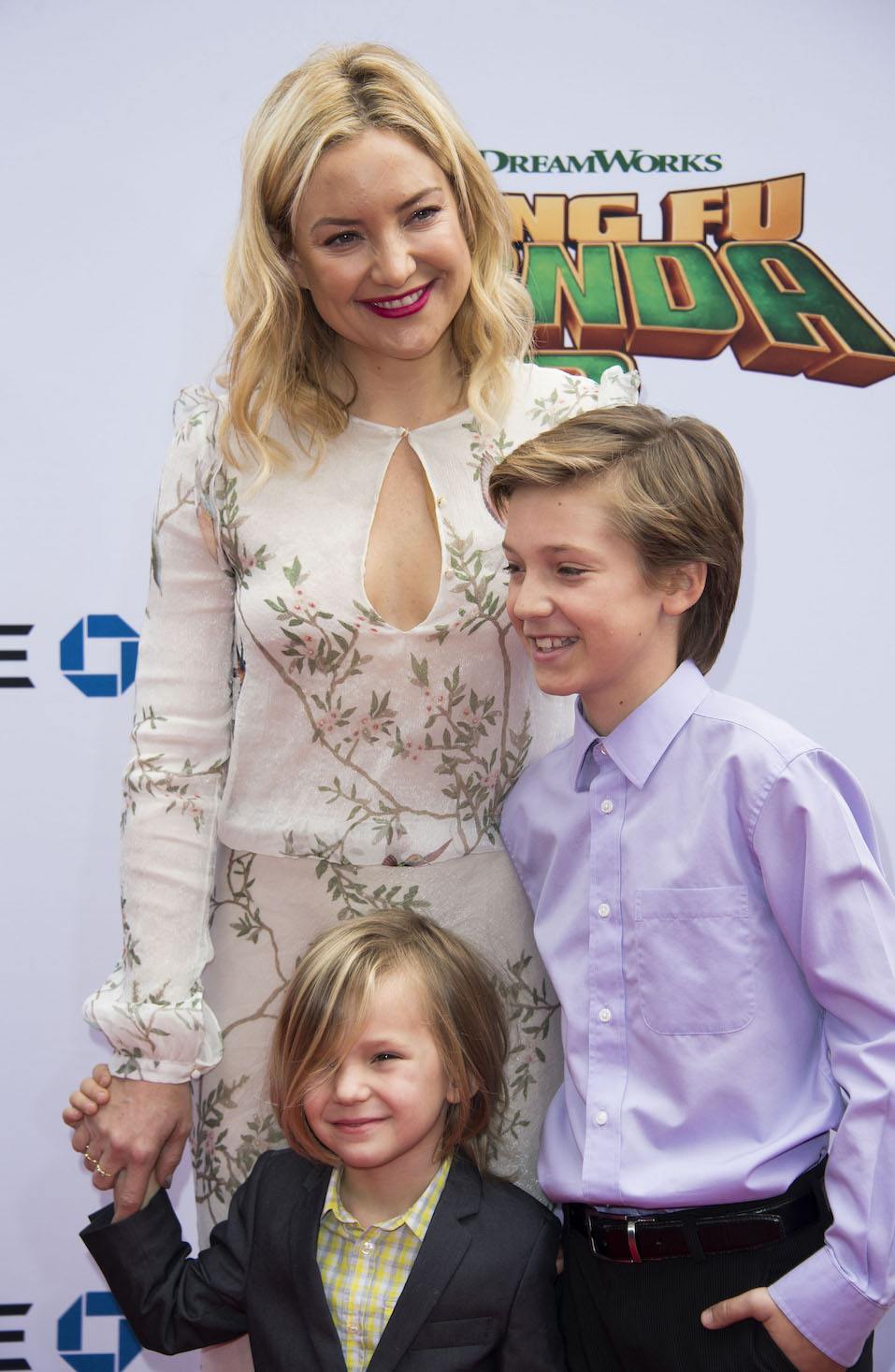 Kate Hudson and her family