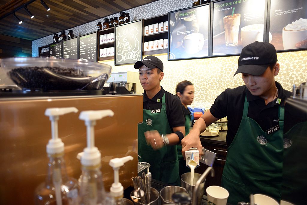 starbucks employees