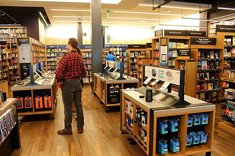 Amazon Books interior