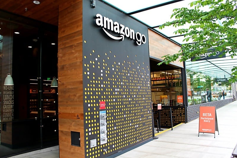 Amazon Go store exterior