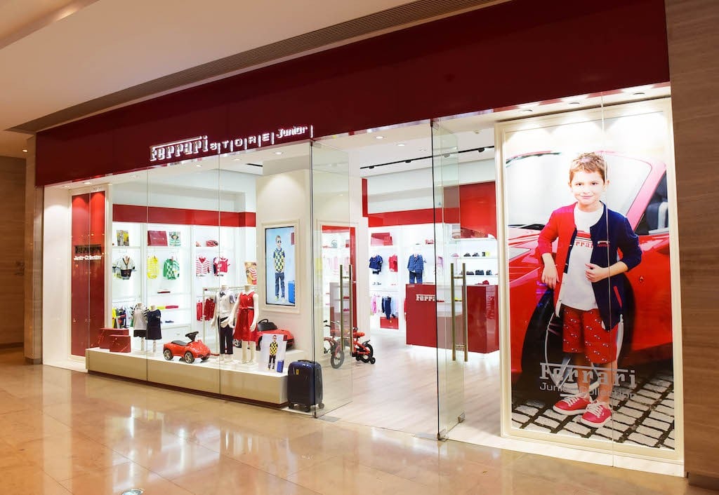 children's Ferrari store