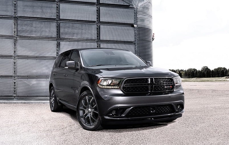 Shot of gray Dodge Durango