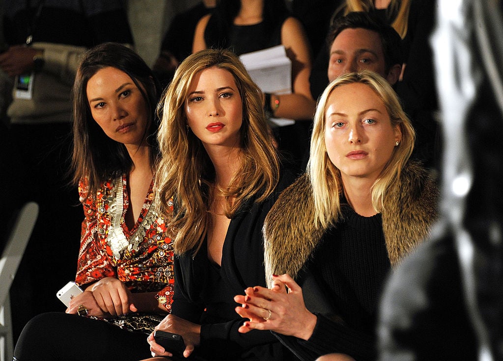 Ivanka Trump at a fashion show