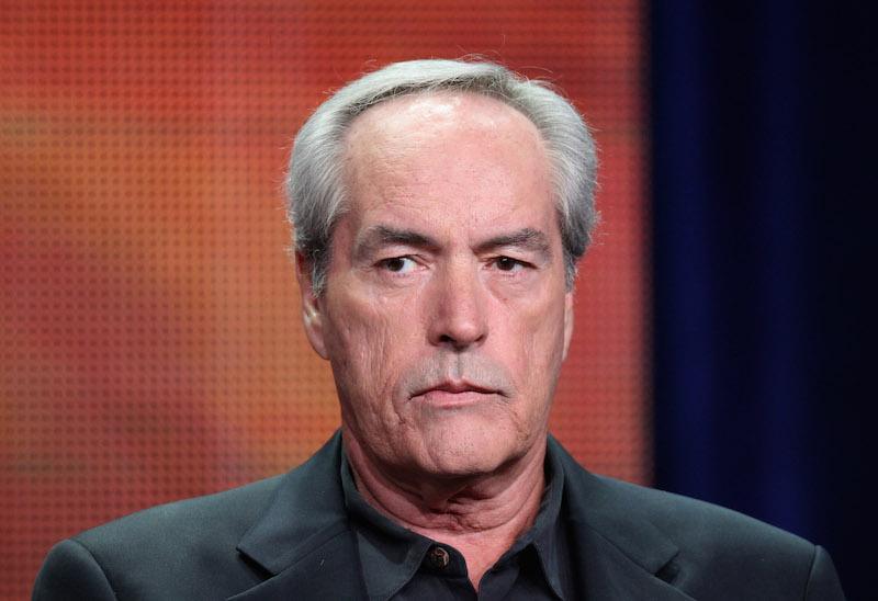 Powers Boothe speaks onstage at the "Nashville" panel