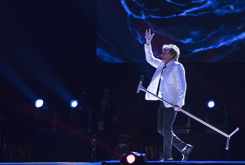 Rod Stewart performs at 2015 Rock in Rio on September 20, 2015