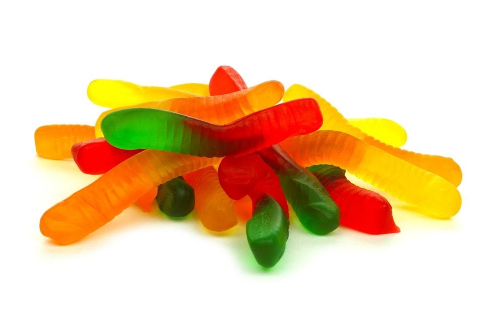 candy gummy worms