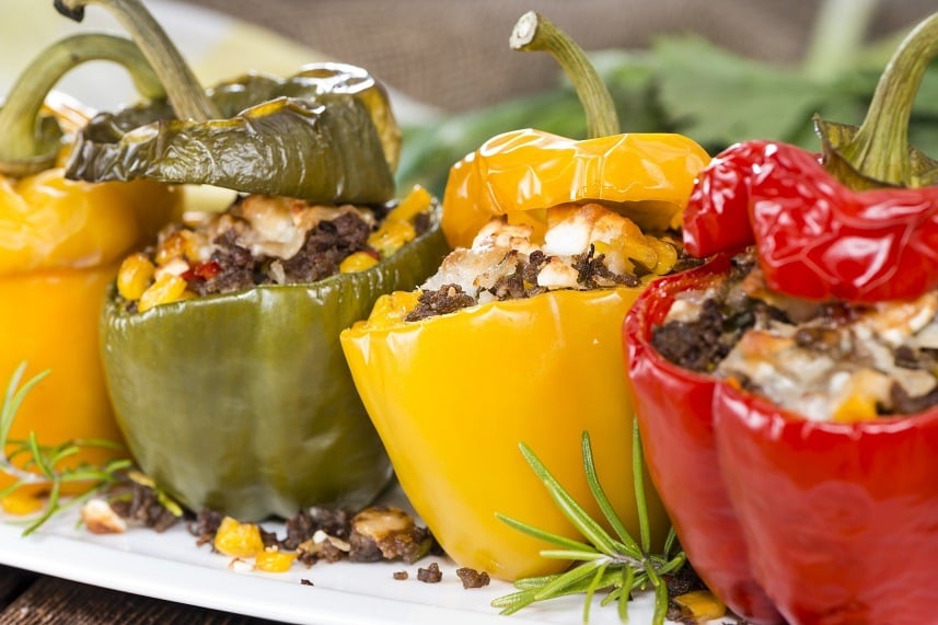 Stuffed Peppers (with Meat