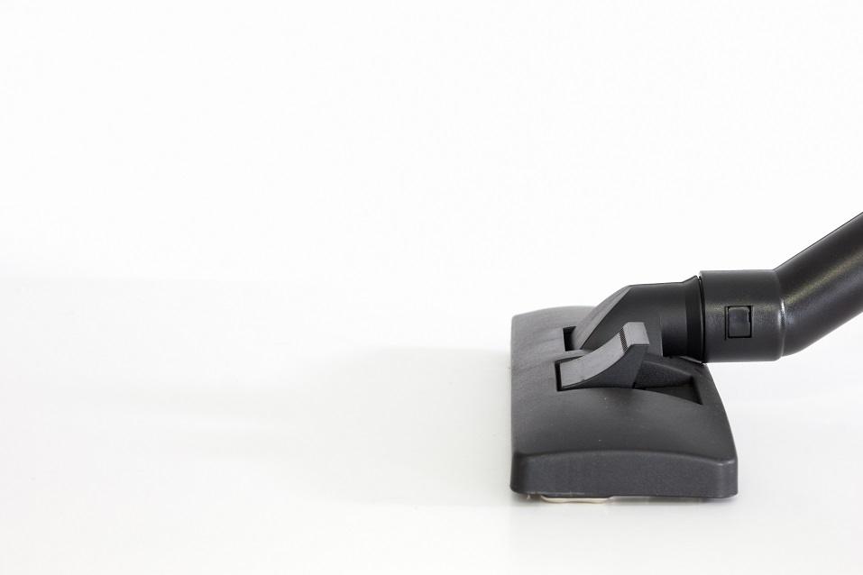 Black vacuum brush head