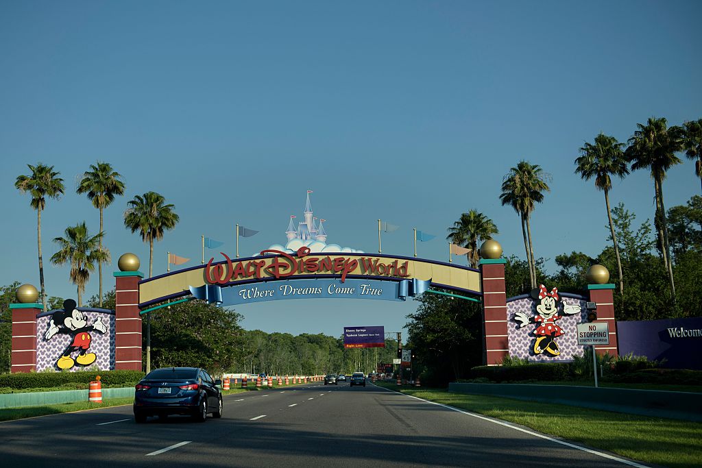 Disney World entrance