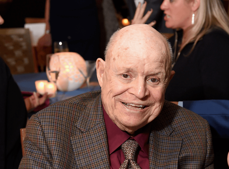 Don Rickles smiles for the cameras