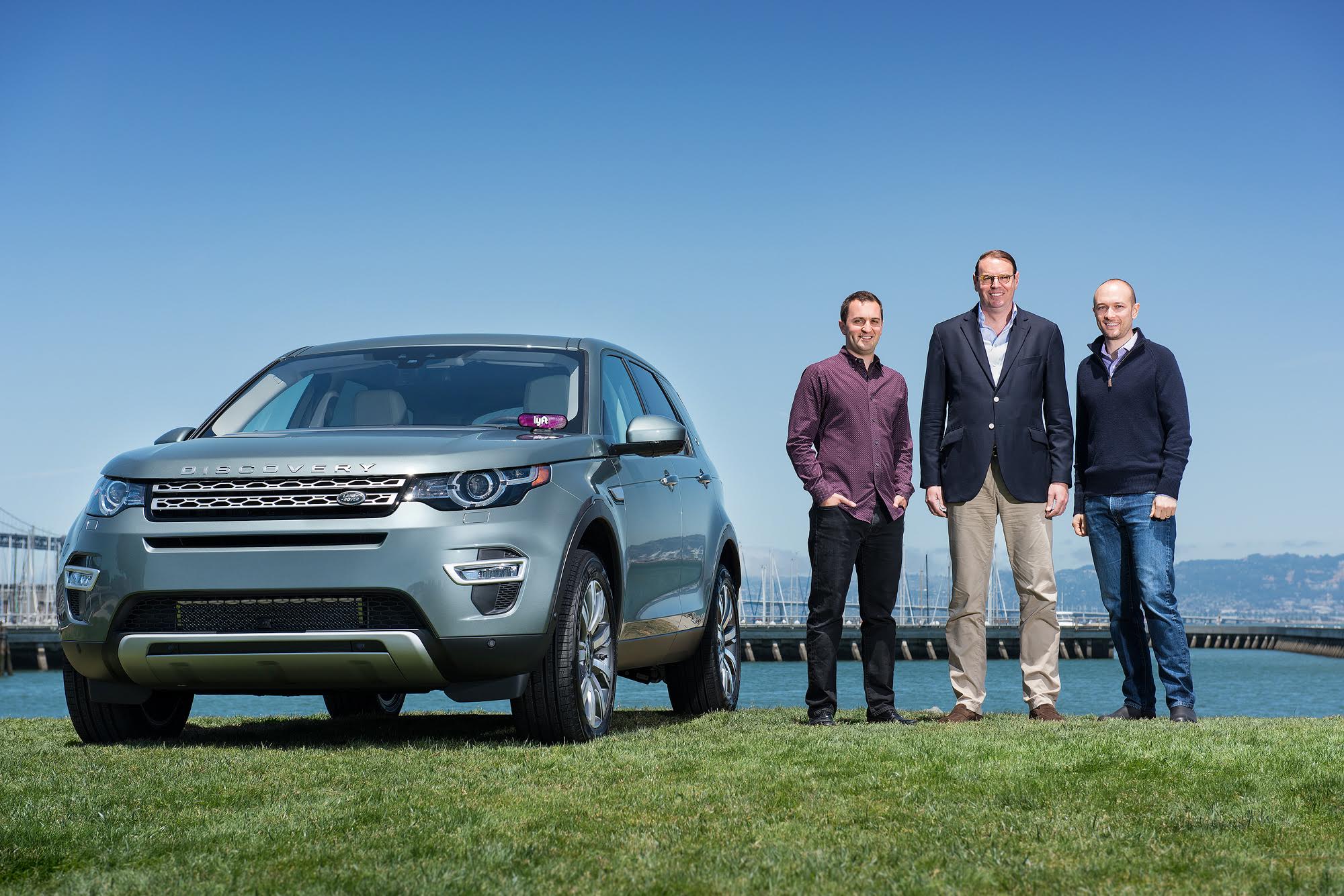 Representatives from Jaguar Land Rover, Lyft, and InMotion