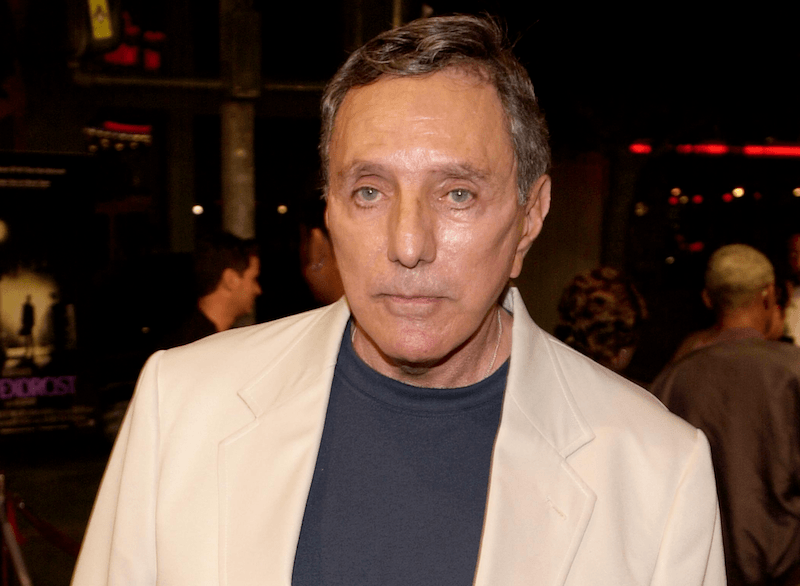 Author/producer William Peter Blatty arrives at the screening of the re-release of the classic thriller 'The Exorcist'
