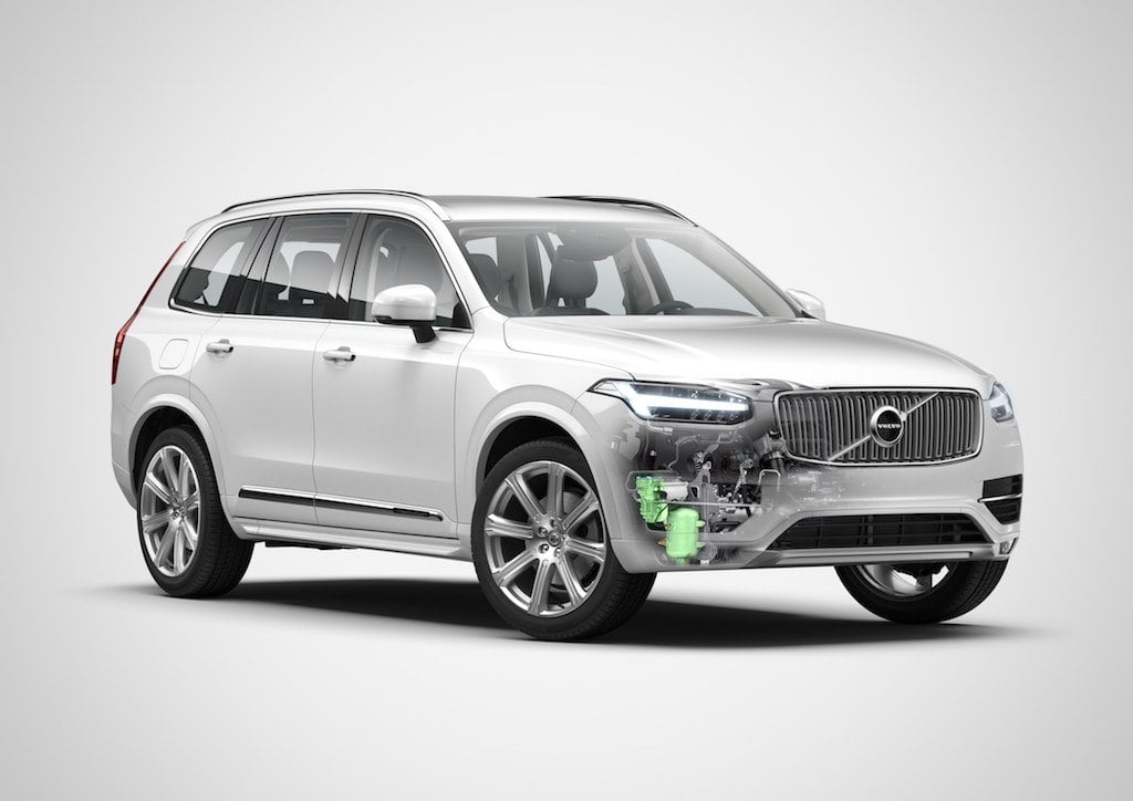 Volvo XC90 with PowerPulse diesel engine
