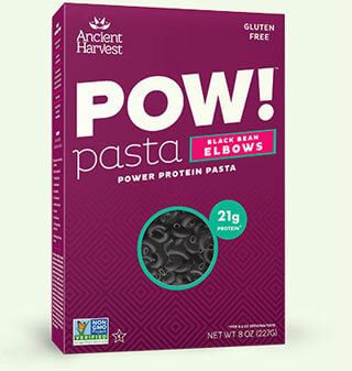 Ancient Harvest Pow! Black Bean Elbows Pasta Alternatives Ancient Harvest Pow! Black Bean Elbows