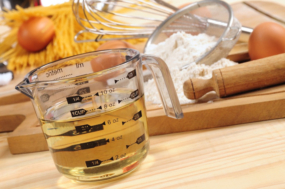 Baking ingredients.