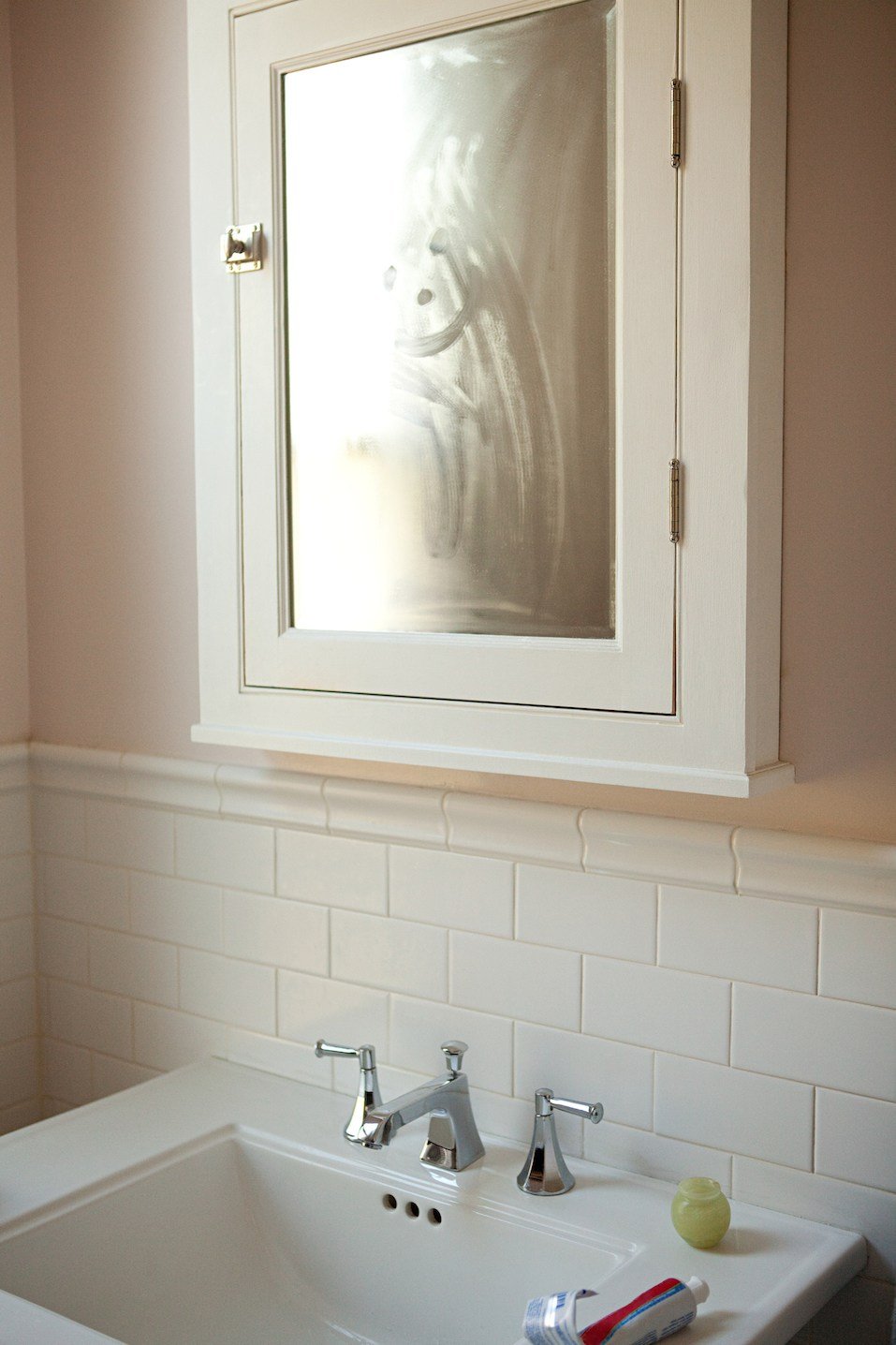 Bathroom cabinet and sink