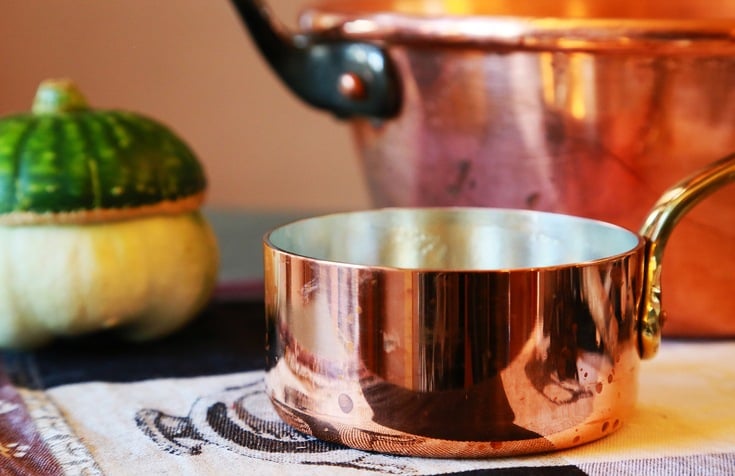 Copper pot