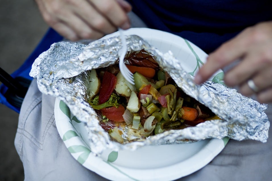 fresh grilled vegetables