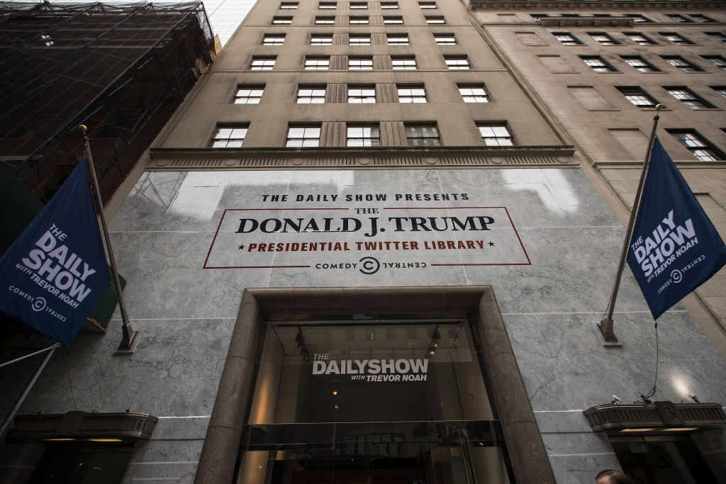 Parody Trump Presidential Library Opens In Midtown Manhattan