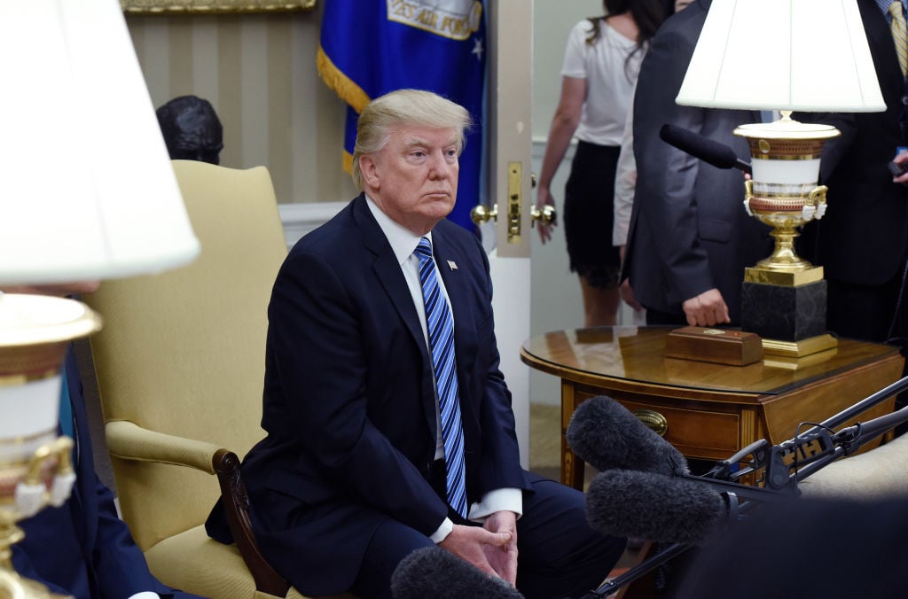President Trump Hosts President Moon Of South Korea At The White House