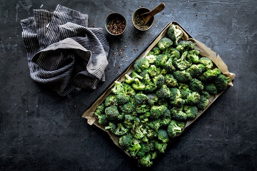 raw broccoli