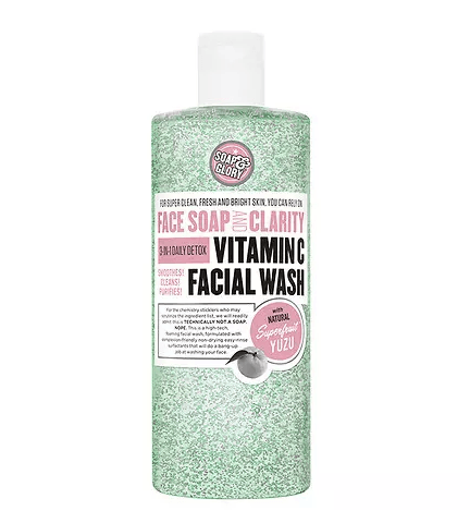 Soap & Glory Face Soap and Clarity 3-in-1 Daily Detox Vitamin C Facial Wash Affordable Drugstore Beauty Products Soap & Glory Face Soap and Clarity 3-in-1 Daily Detox Vitamin C Facial Wash