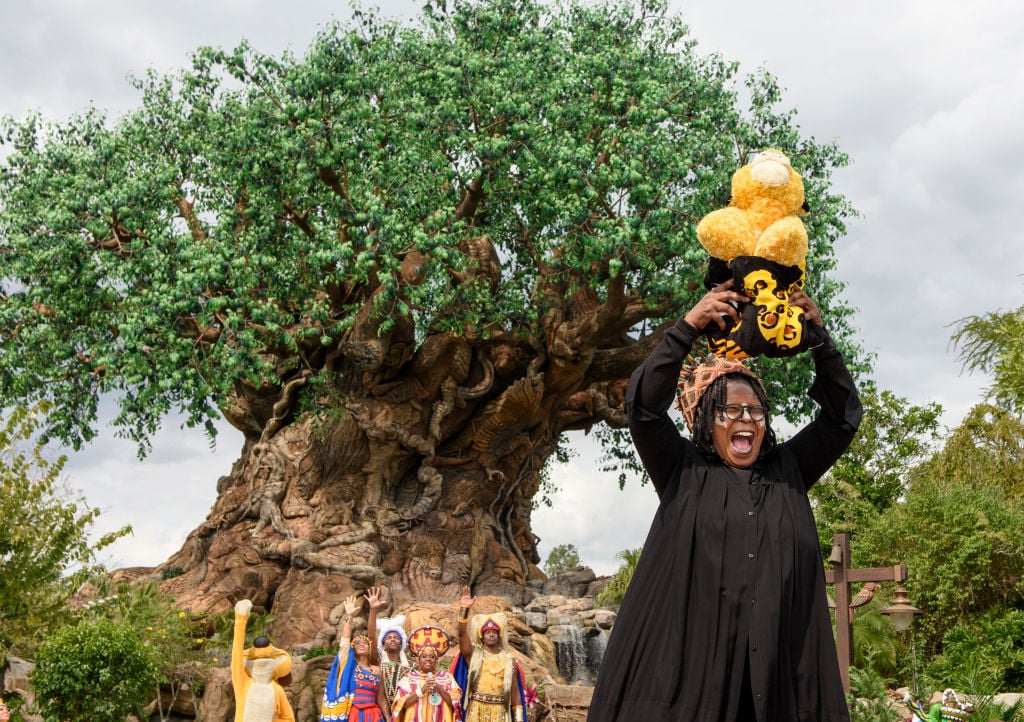 Whoopi Goldberg gets in on the action at Disney World