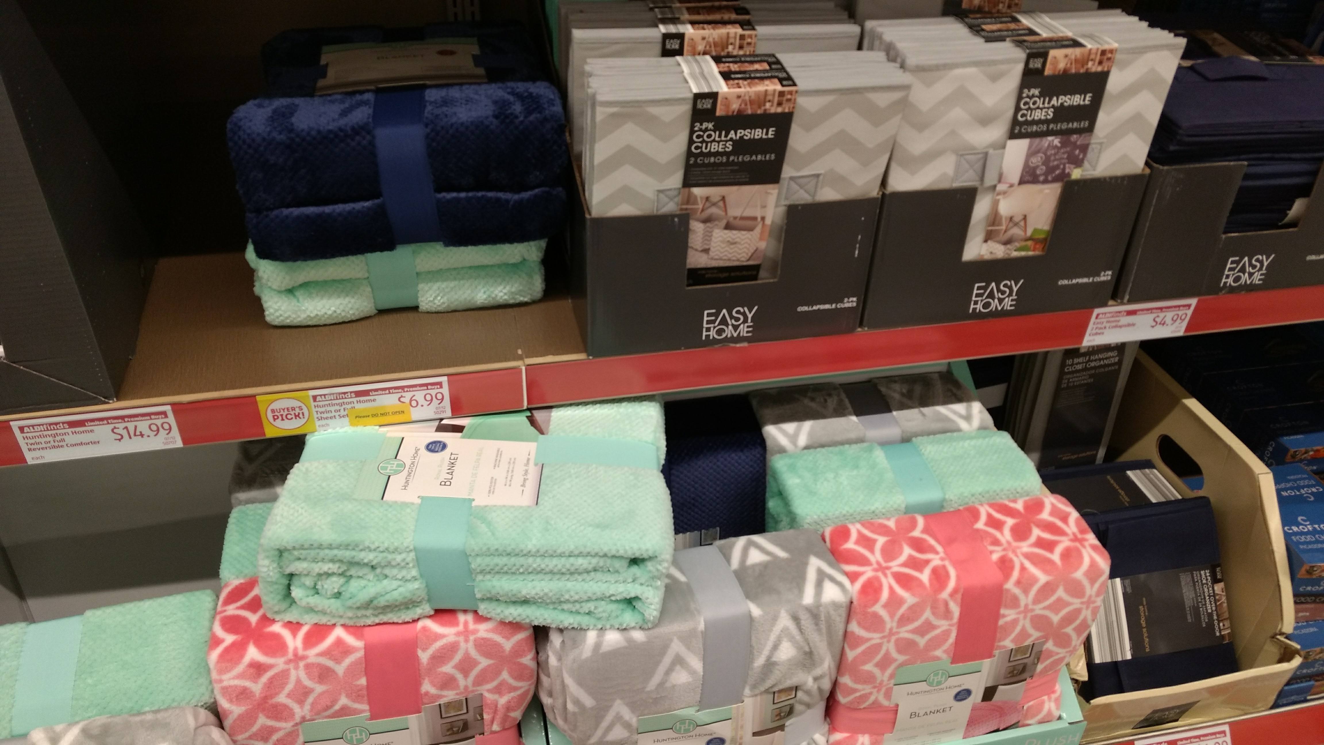 home goods at aldi