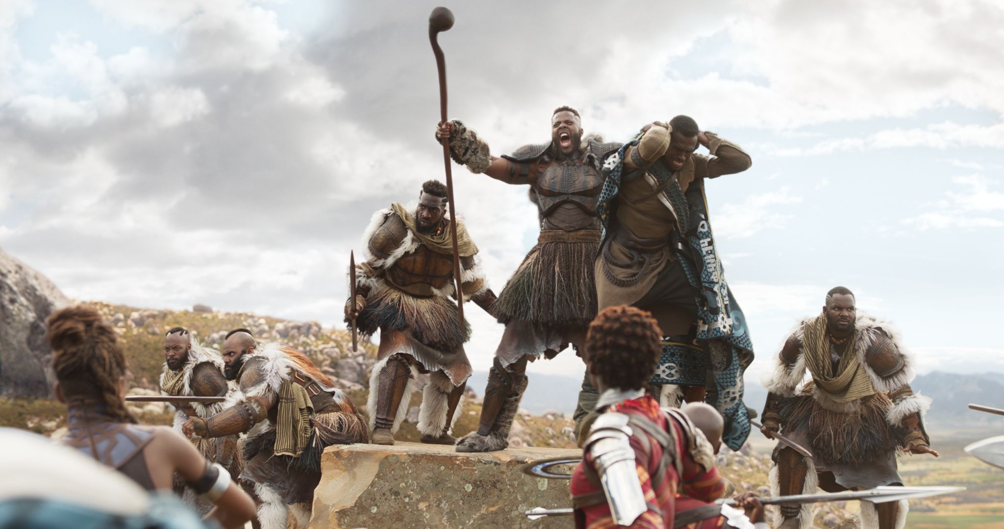 Winston Duke as M'Baku in Black Panther Winston Duke as M'Baku in Black Panther