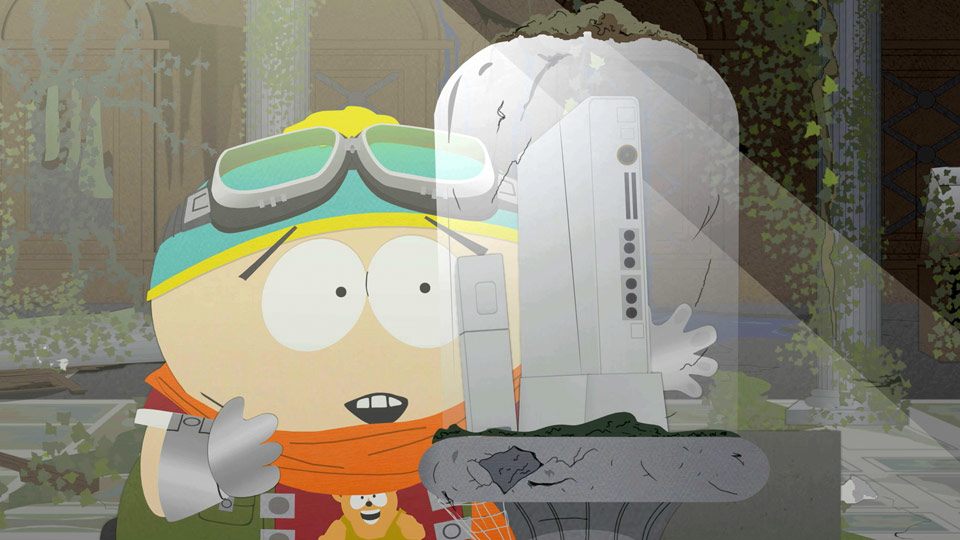 Cartman froze himself because he couldn't contain his impatience