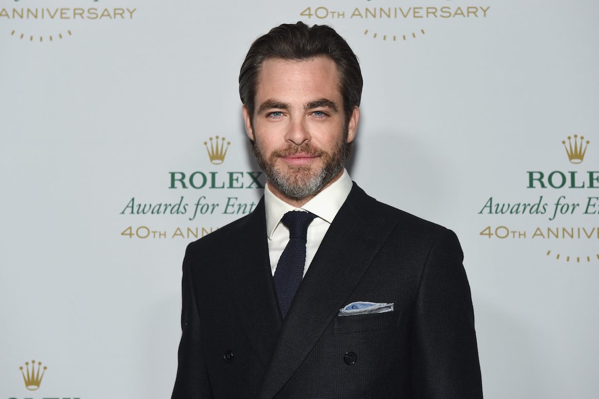 Actor and presenter Chris Pine attends the 2016 Rolex Awards for Enterprise at the Dolby Theatre on November 15, 2016 in Hollywood, California. Actor and presenter Chris Pine attends the 2016 Rolex Awards for Enterprise at the Dolby Theatre on November 15, 2016 in Hollywood, California.