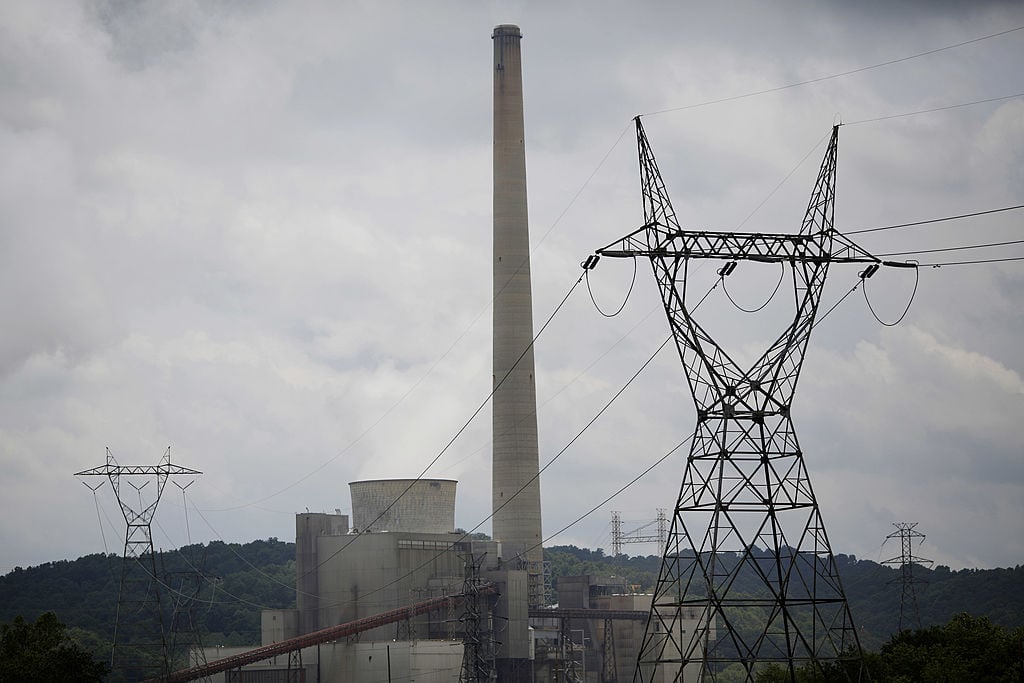 A coal-fired power plant in Kentucky