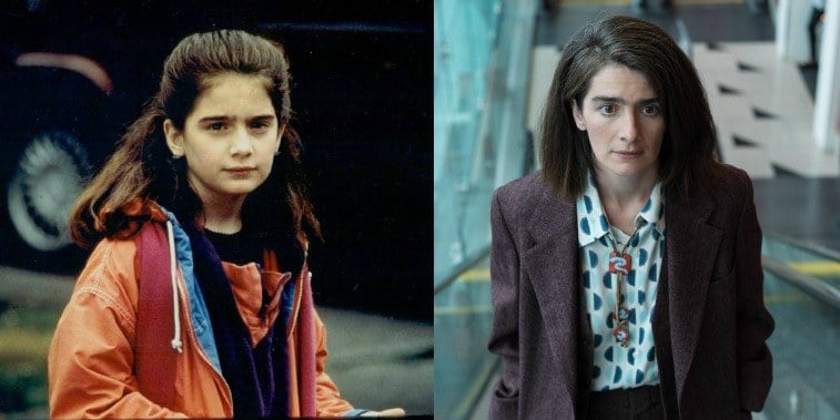 Gaby Hoffmann in Sleepless in Seattle in the '90s, and in Transparent in 2016