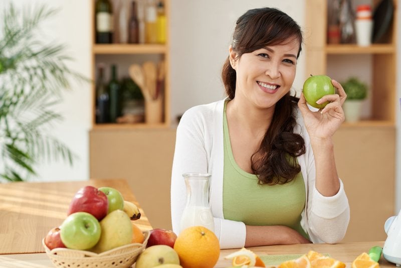 Women Healthy eating