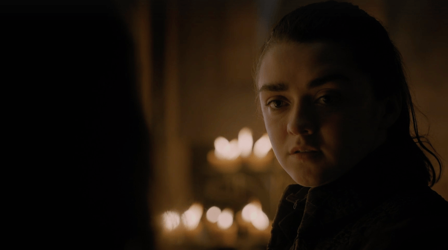 Arya Stark on Game of Thrones Arya Stark on Game of Thrones