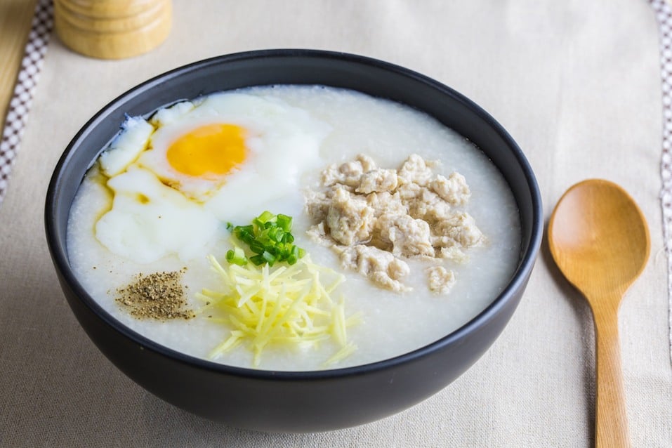 Breakfast in Asia call "congee"