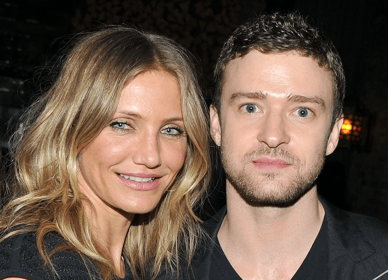 Cameron Diaz and Justin Timberlake pose together for a photo. Cameron Diaz and Justin Timberlake pose together for a photo.